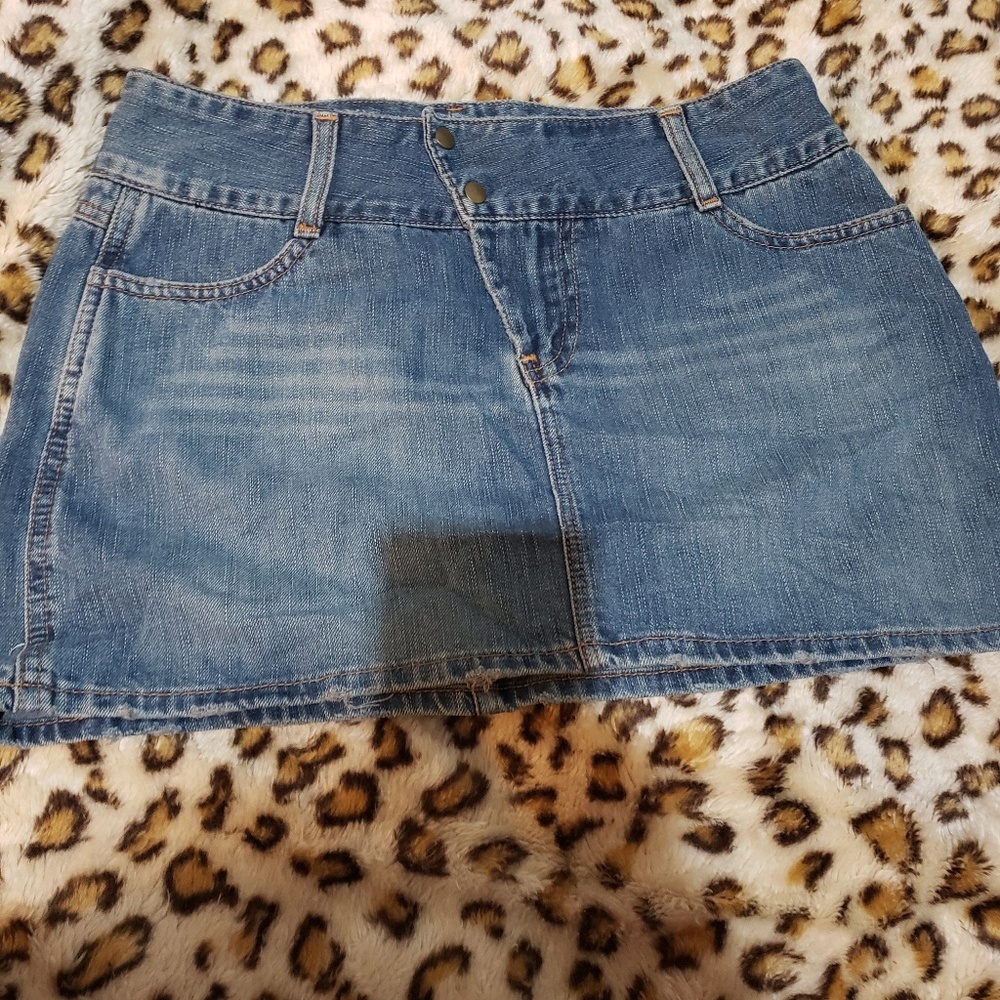 Blue jean skirt